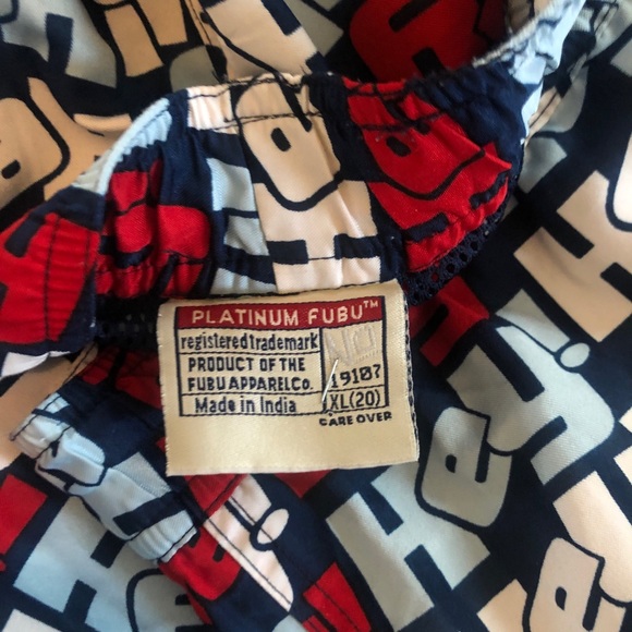 Vtg fubu platinum fat albert hey hey hey shorts - Picture 4 of 4